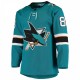 Brent Burns San Jose Sharks adidas Home Authentic Team Player Jersey - Teal