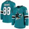 Brent Burns San Jose Sharks adidas Home Authentic Team Player Jersey - Teal