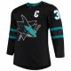 Logan Couture San Jose Sharks adidas Alternate Authentic Player Jersey - Black