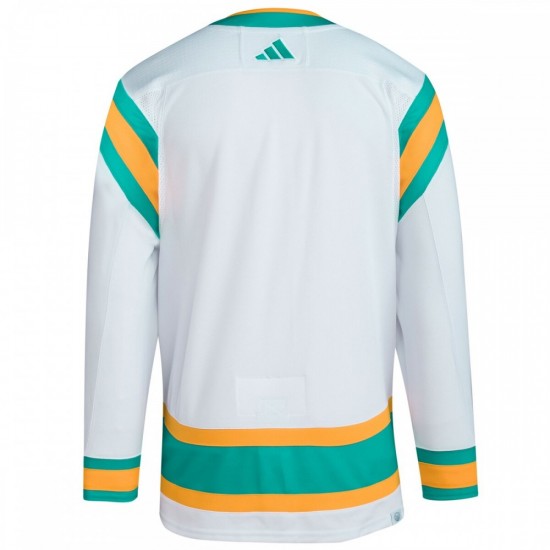 San Jose Sharks adidas Reverse Retro 2.0 Authentic Blank Jersey - White