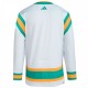 San Jose Sharks adidas Reverse Retro 2.0 Authentic Blank Jersey - White