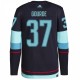 Yanni Gourde Seattle Kraken adidas Home Authentic Primegreen Player Jersey - Navy