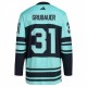 Philipp Grubauer Seattle Kraken adidas Reverse Retro 2.0 Authentic Player Jersey - Teal