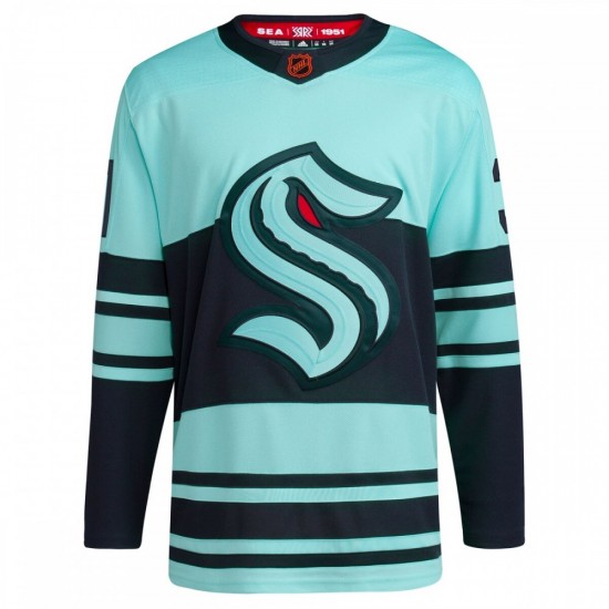 Philipp Grubauer Seattle Kraken adidas Reverse Retro 2.0 Authentic Player Jersey - Teal