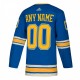 St. Louis Blues adidas Alternate Authentic Custom Jersey - Light Blue