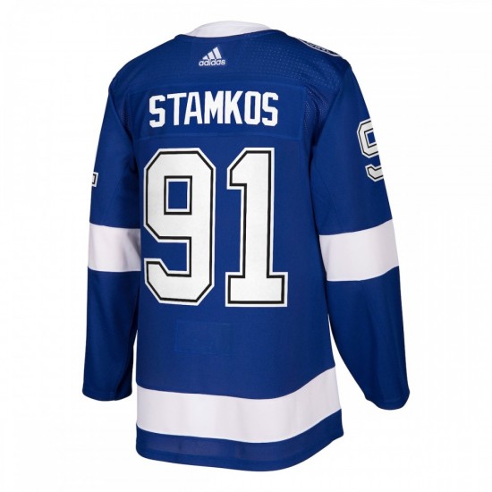 Steven Stamkos Tampa Bay Lightning adidas 2021 Stanley Cup Champions Authentic Player Jersey - Blue