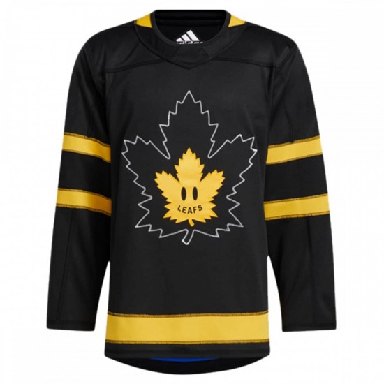 adidas Authentic Toronto Maple Leafs x drew house Alternate Custom Jersey - Black