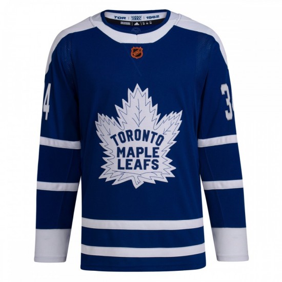 Auston Matthews Toronto Maple Leafs adidas Reverse Retro 2.0 Authentic Player Jersey - Royal