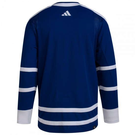 Toronto Maple Leafs adidas Reverse Retro 2.0 Authentic Blank Jersey - Royal