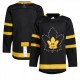 Men's Toronto Maple Leafs x drew house adidas Black&Yellow Alternate Blank Jersey