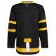 Men's Toronto Maple Leafs x drew house adidas Black&Yellow Alternate Blank Jersey