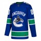 Vancouver Canucks adidas Authentic Custom Jersey - Blue