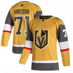 William Karlsson Vegas Golden Knights adidas 2020/21 Alternate Authentic Player Jersey - Gold