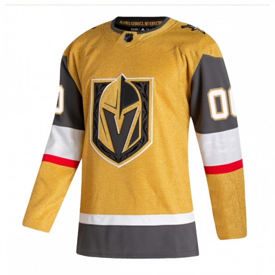 Vegas Golden Knights adidas 2020/21 Alternate Authentic Custom Jersey - Gold