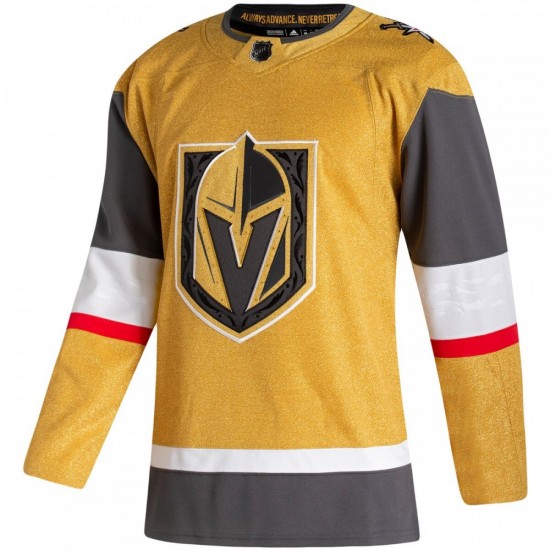 Vegas Golden Knights adidas 2020/21 Alternate Authentic Jersey - Gold