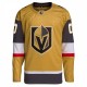 Vegas Golden Knights adidas Alternate Authentic Primegreen Custom Jersey - Gold