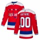 Washington Capitals adidas Alternate Authentic Custom Jersey - Red