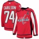 John Carlson Washington Capitals adidas Home Authentic Player Jersey - Red