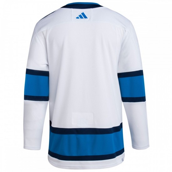 Winnipeg Jets adidas Reverse Retro 2.0 Authentic Blank Jersey - White