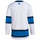 Winnipeg Jets adidas Reverse Retro 2.0 Authentic Blank Jersey - White