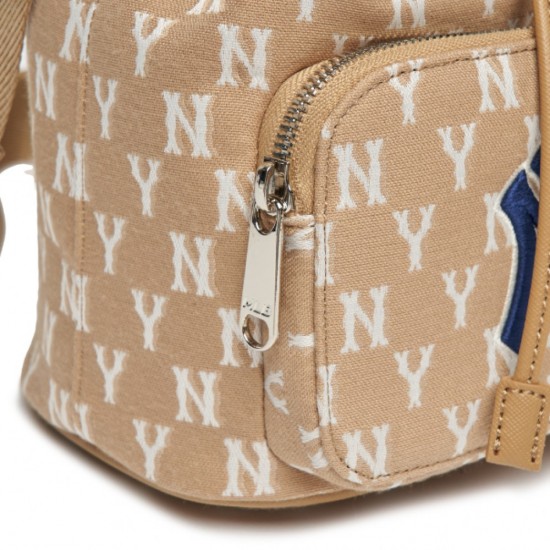 MONOGRAM JACQUARD BUCKET BAG NEW YORK YANKEES