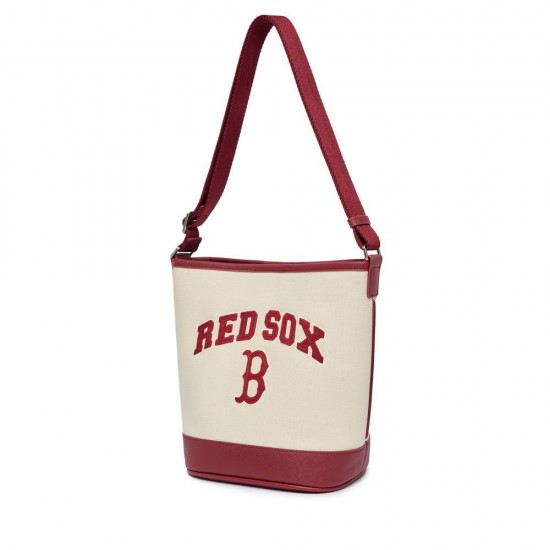 Varsity Basic Canvas Bucket Bag Boston Red Sox