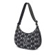 Big Classic MONOGRAM Jacquard L-Hobo Bag NEW YORK YANKEES