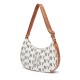 Big Classic MONOGRAM Jacquard L-Hobo Bag NEW YORK YANKEES