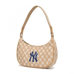 MONOGRAM JACQUARD HOBO BAG NEW YORK YANKEES