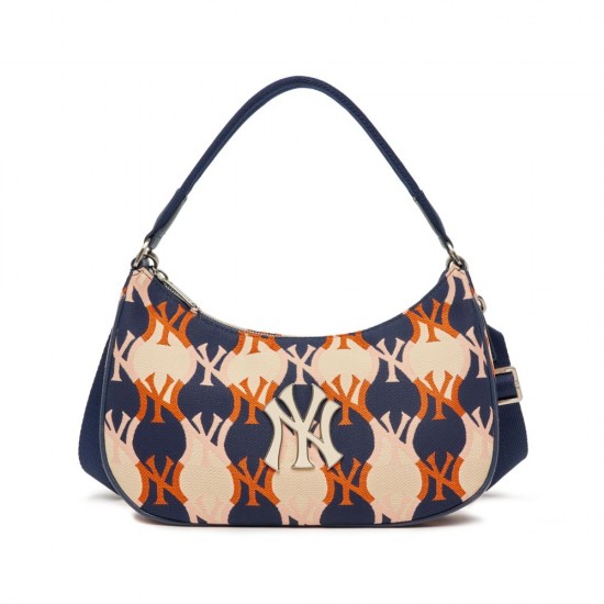 ARGYLE STRAP HOBO BAG NEW YORK YANKEES