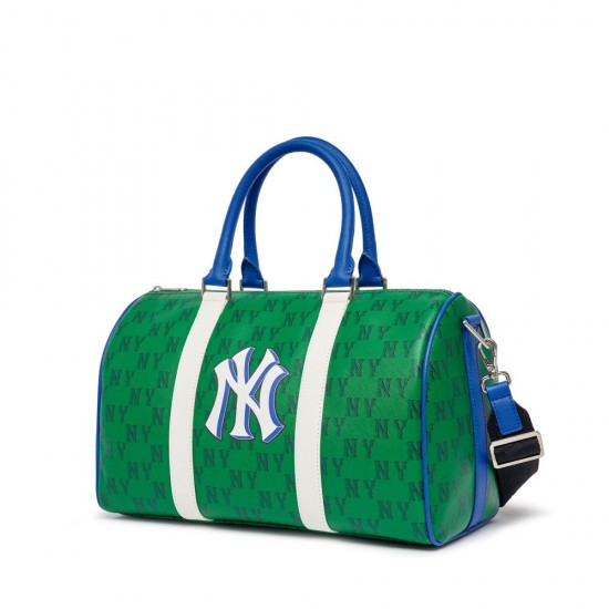 Monotive Coated Canvas M-Boston Bag NEW YORK YANKEES