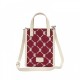 DIA MONOGRAM JACQUARD HANDPHONE CROSS BAG BOSTON RED SOX