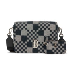 CHECKERBOARD JACQUARD CROSS BAG BOSTON RED SOX