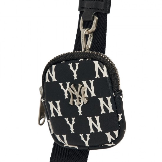 CLASSIC MONOGRAM PU EMBO MINI CROSS BAG NEW YORK YANKEES