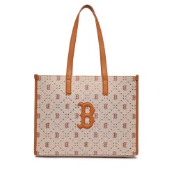 Big Dia MONOGRAM Jacquard L-Tote Bag Boston Red Sox