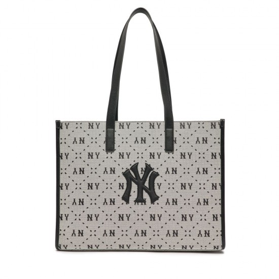 Big Dia MONOGRAM Jacquard L-Tote Bag NEW YORK YANKEES