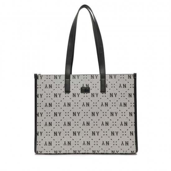 Big Dia MONOGRAM Jacquard L-Tote Bag NEW YORK YANKEES