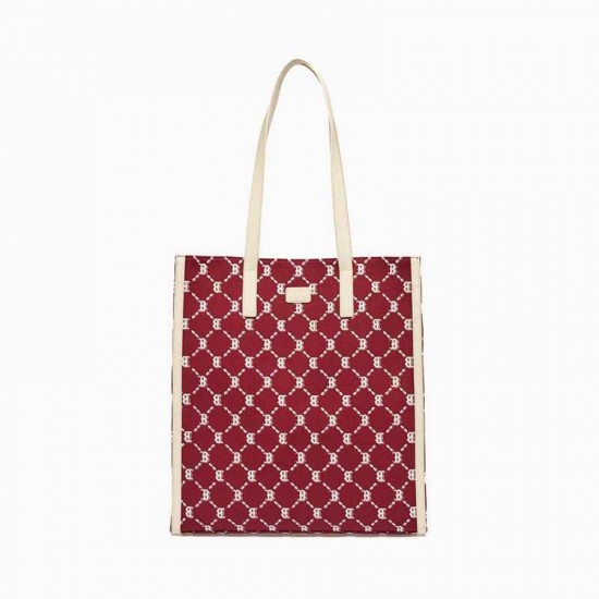 DIA MONOGRAM JACQUARD TOTE BAG BOSTON REDSOX