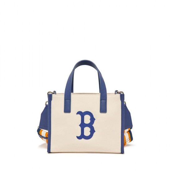 Basic Big Logo Canvas S-Tote Bag Boston Red Sox