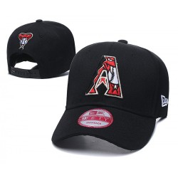 Arizona Diamondbacks Snake On The Back Black Snapback Hat