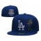 Los Angeles Dodgers 50th Anniversary Palm Tree Blue Snapback Hat