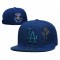 Los Angeles Dodgers 50th Anniversary Palm Tree Blue Snapback Hat