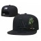 Los Angeles Dodgers 50th Anniversary Palm Tree Black Snapback Hat