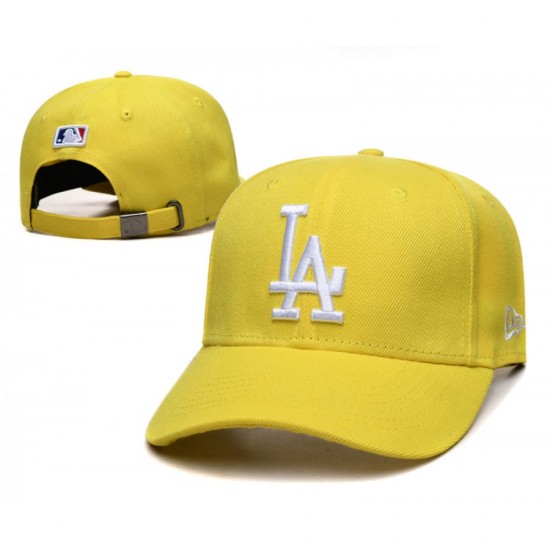 Los Angeles Dodgers Essential Yellow Adjustable Hat