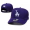 Los Angeles Dodgers Purple White Logo Adjustable Hat