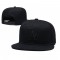 Los Angeles Dodgers Black on Black Snapback Hat