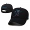 Miami-Marlins Team Logo Black Snapback Hat