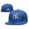 New York Yankees 100th Anniversary Statue of Liberty Sky Blue Snapback Hat