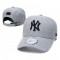 New York Yankees League Essential Gray Black Logo Adjustable Hat