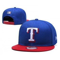 Texas Rangers Leauge Essential 2Tone Blue/Red Snapback Hat